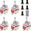 5 Pzas Interruptores Palanca Metal Universal Coche 20A 125V