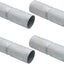 4 Pzas Conector Riel 1-5/8x6" Valla Cadena