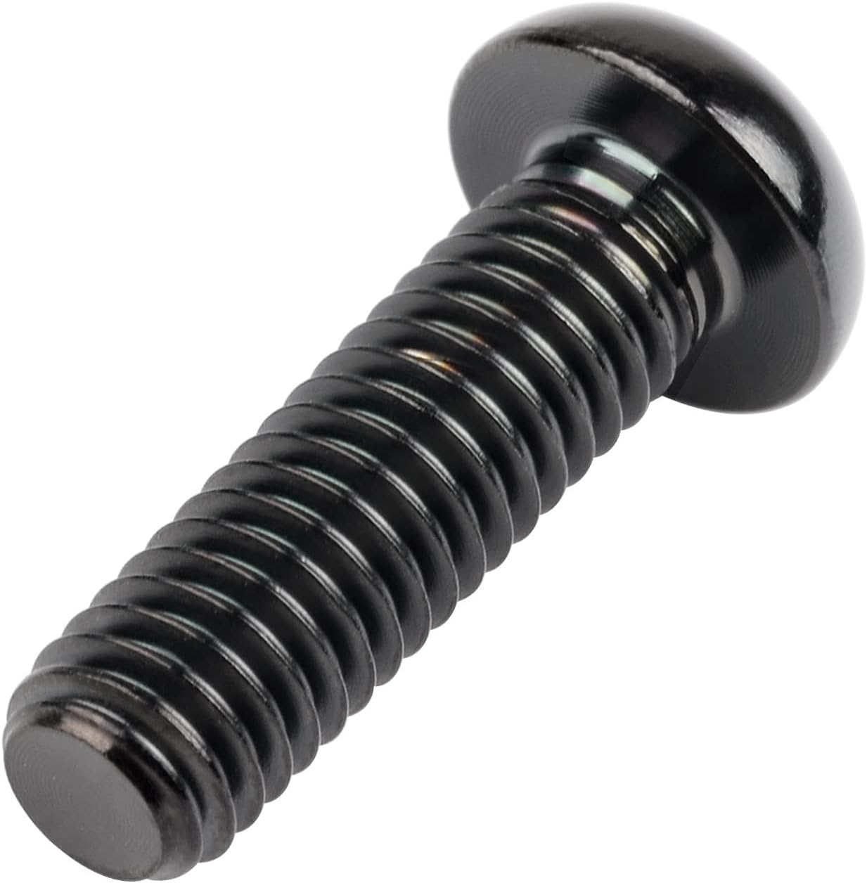 Cabeza botón titanio Torx M6x20mm pack 6 negro