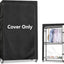 Funda perchero metal 600D impermeable con cremallera negro
