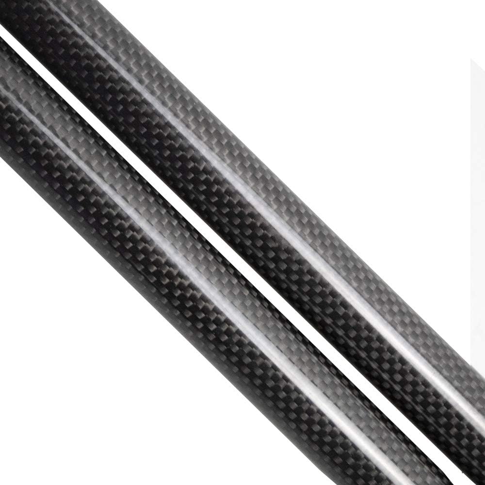 Kit puntales capó Toyota Tacoma 2005-15 fibra carbono negra