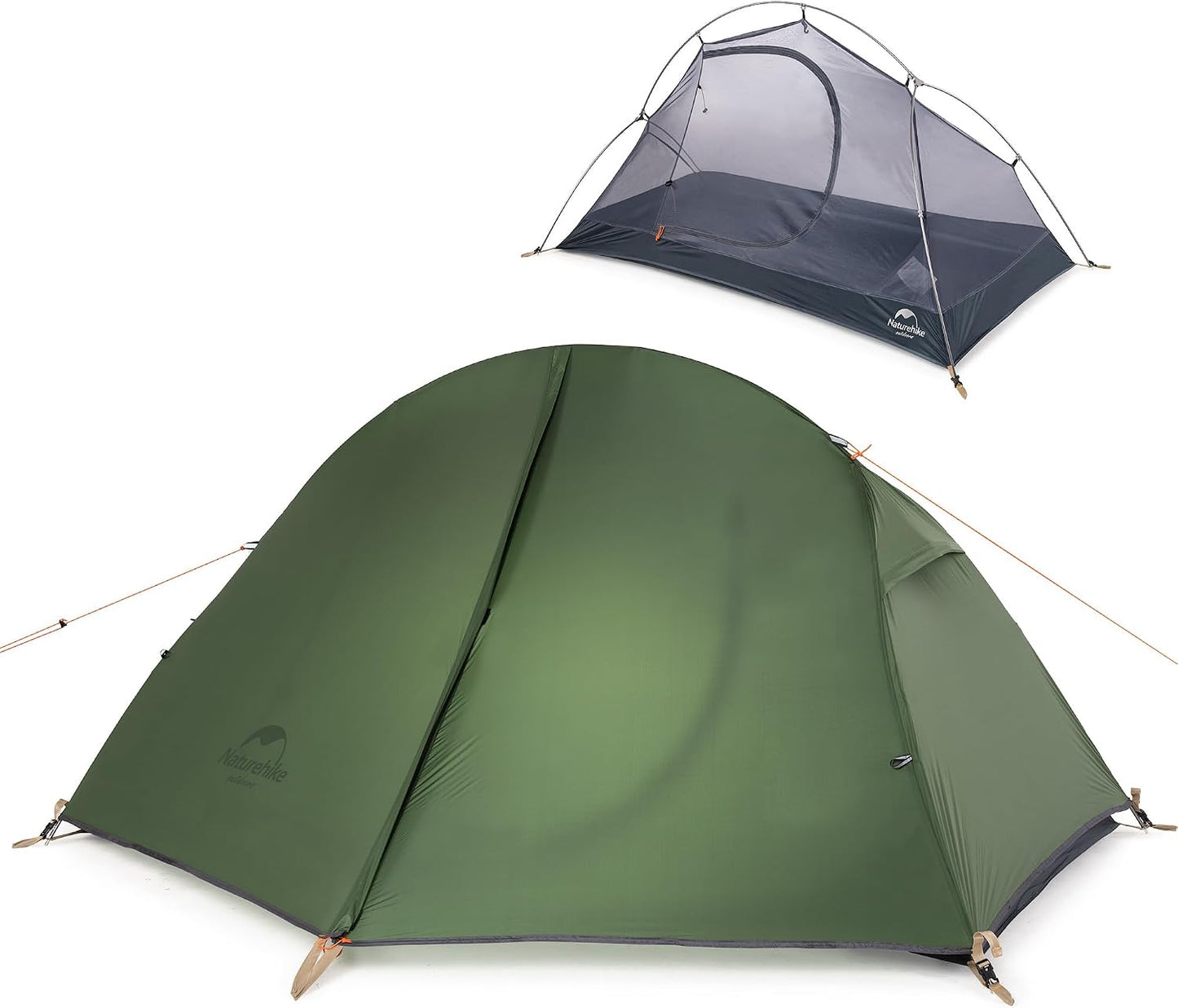 Tenda para 1 persona camping ligera impermeable con