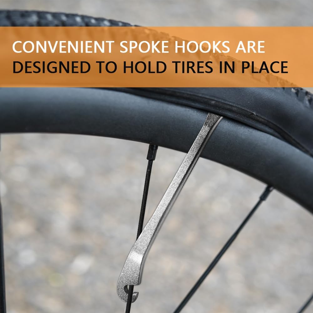 Palancas neumáticos bicicleta acero inox herramienta cambio