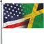 Bandera Jamaica EE.UU. 3x5ft doble cara resistente UV