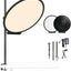 Kit luz llave 22pulg panel borde circular bicolor 7 efectos