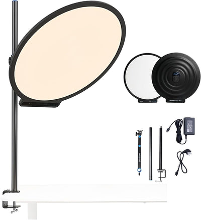 Kit luz llave 22pulg panel borde circular bicolor 7 efectos