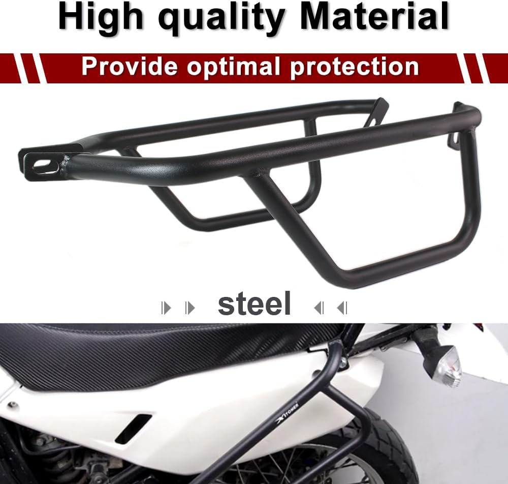 Barra choque lateral acero KLR650 87-18 fijación directa