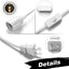 Cable luz colgante 20ft con enchufe E26 interruptor