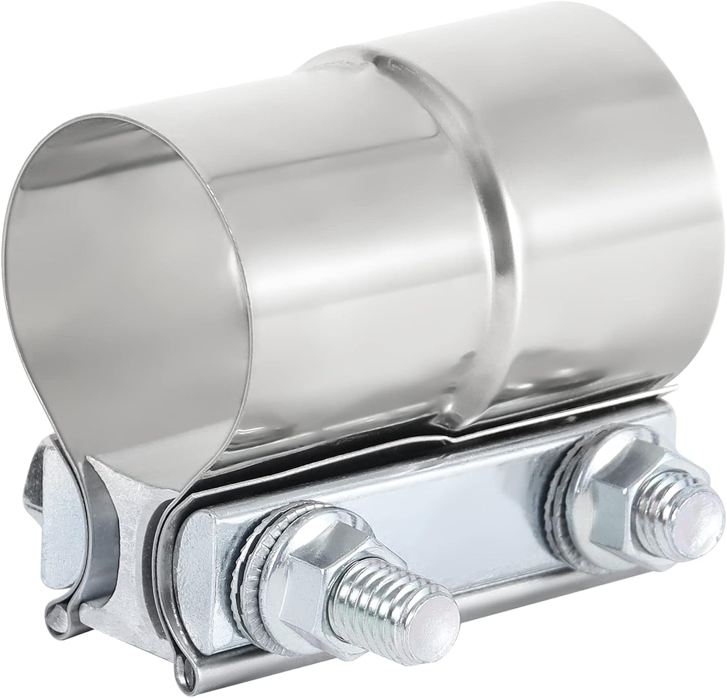 Abrazadera escape 2" acero inox 1 unidad