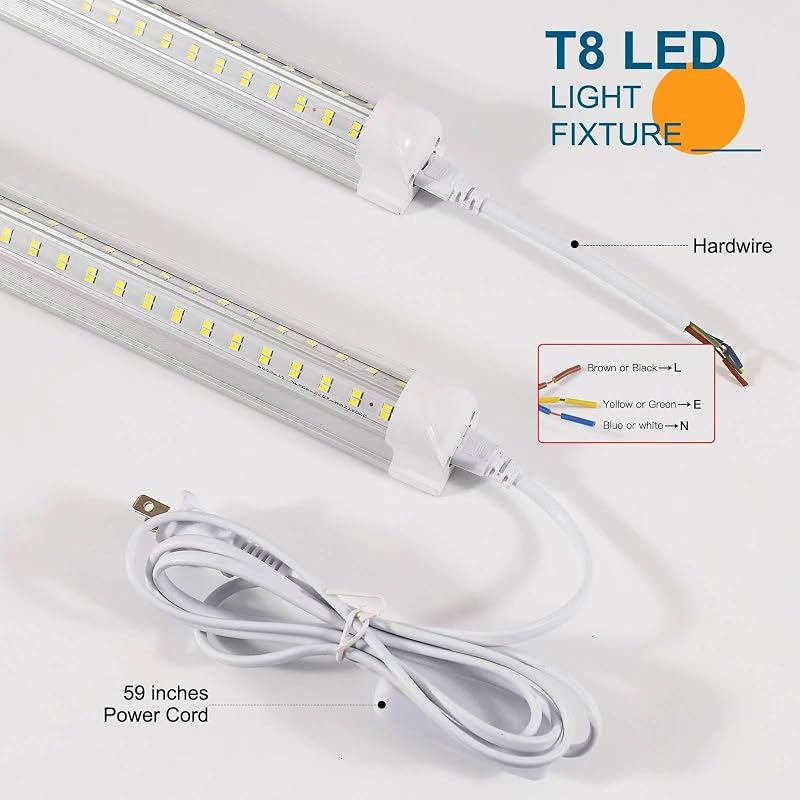 Luz LED Taller 3 pies 36W 6500K 5000LM forma V