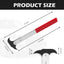 Extractor sello cabeza gancho acero tratado mango antiderrap