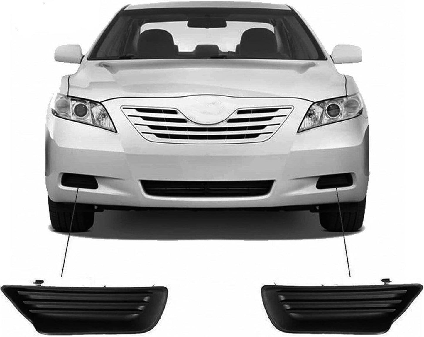 2 Pzas Cubierta Luz Antiniebla Toyota