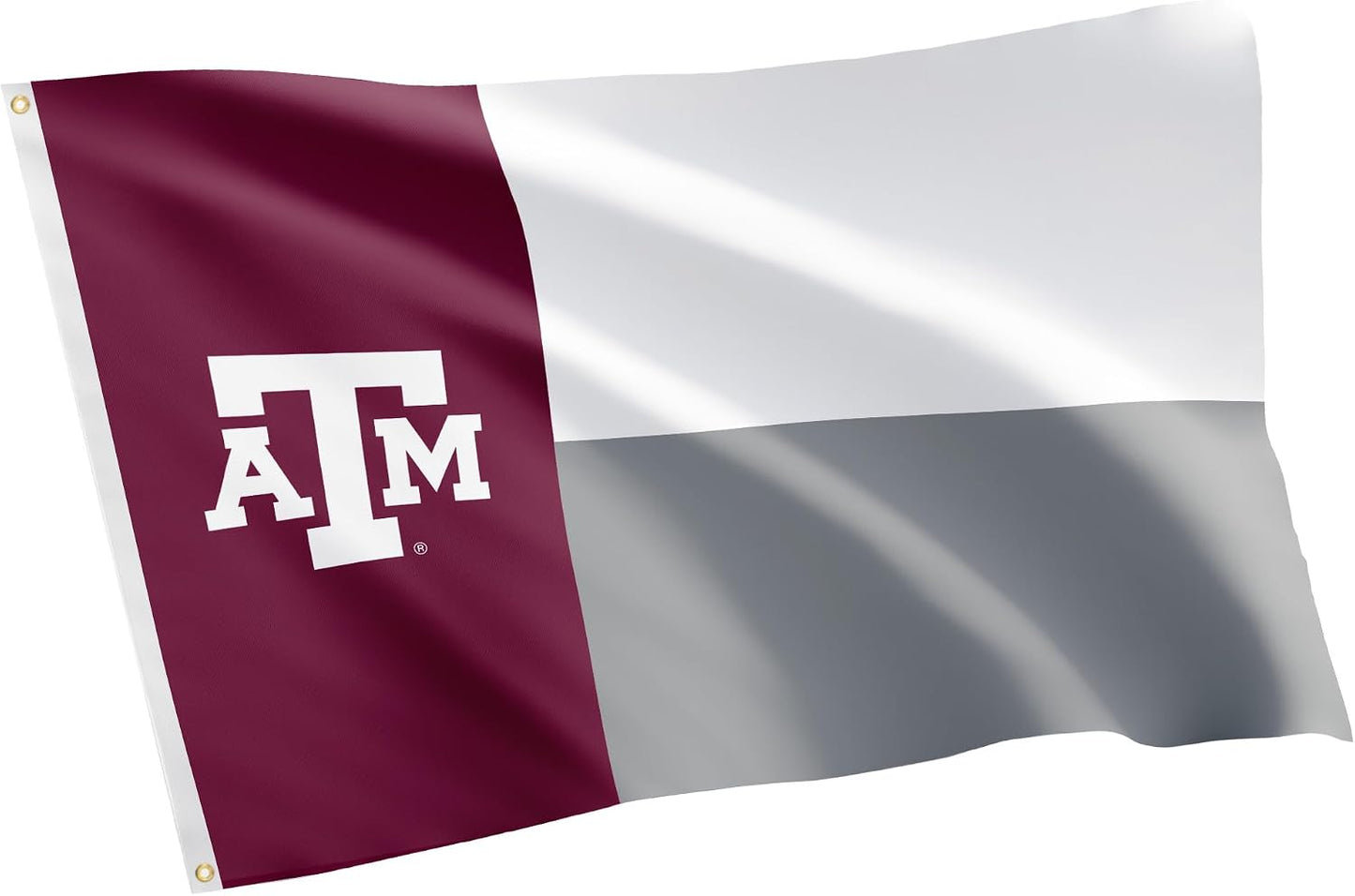 Bandera TAMU 3x5ft tela poliéster interiores exteriores