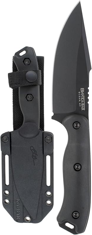 Cuchillo BK18 Becker Harpoon 4.5pulg Hoja Negra 1095 Cro-Van