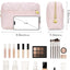 Bolsa maquillaje viaje acolchada organizadora para mujer