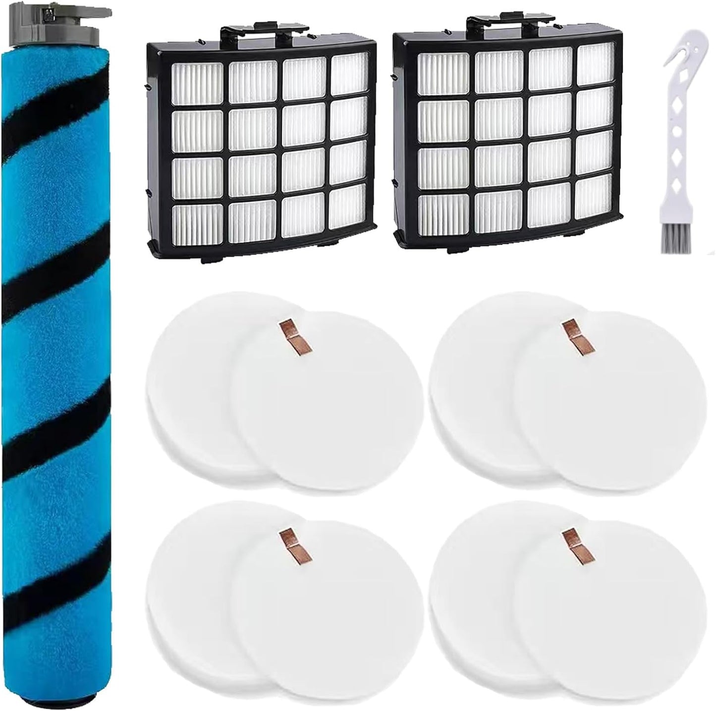 Kit repuesto filtro cepillo rodillo Shark AZ2000 XHFAZ2000
