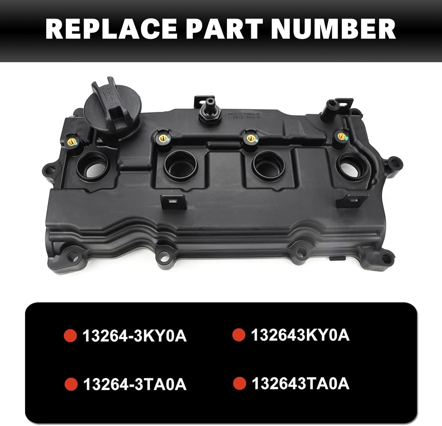 Tapa válvula motor comp Nissan Altima 13-18 Rogue 14-17