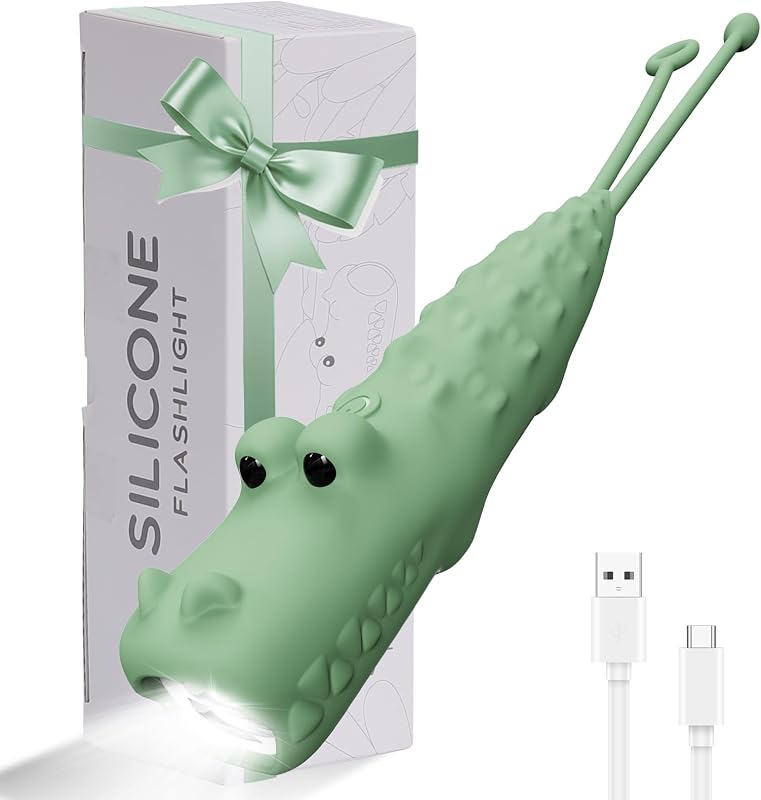 Linterna recargable silicona atenuable con llavero para acampar