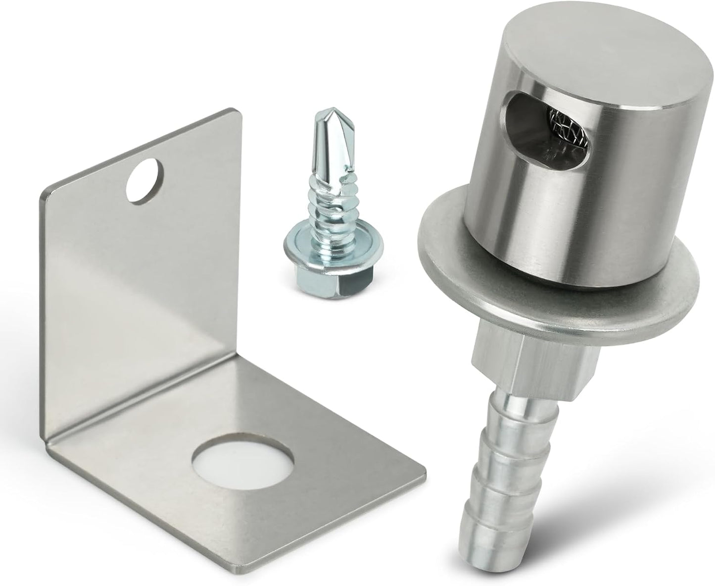 Válvula ventilación depósito combustible Holley 19-174 Plata