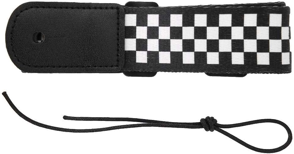Correa hombro ukelele ajustable 4 cuerdas negro
