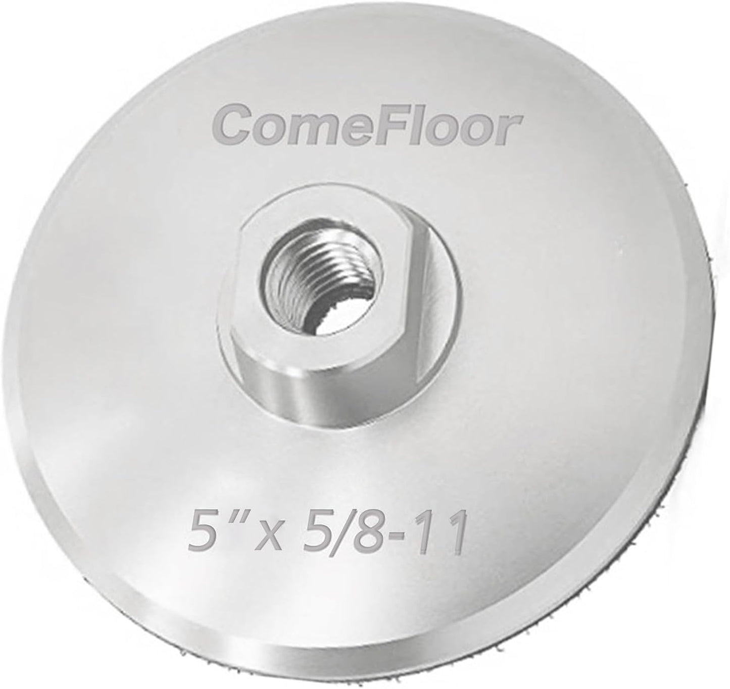 Almohadilla respaldo aluminio 5" 5/8-11