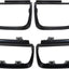 4 Cubiertas Luz Trasera Negro Chevy Camaro 10-13