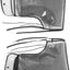 Guantes impermeables manillar motocicleta con forro polar