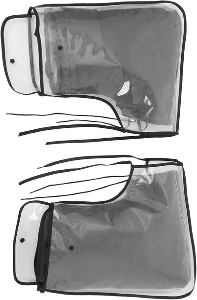 Guantes impermeables manillar motocicleta con forro polar