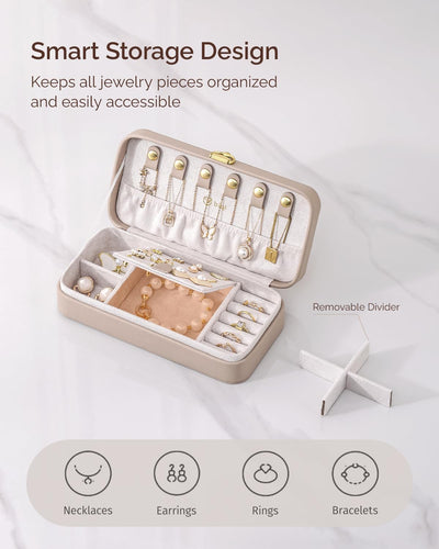 Estuche organiz. joyas viaje para mujer