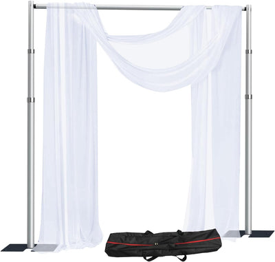 Soporte telón fondo ajustable 10x10 pies paño eventos bodas