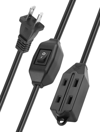 Cable extensión con interruptor 3 tomas cargadores