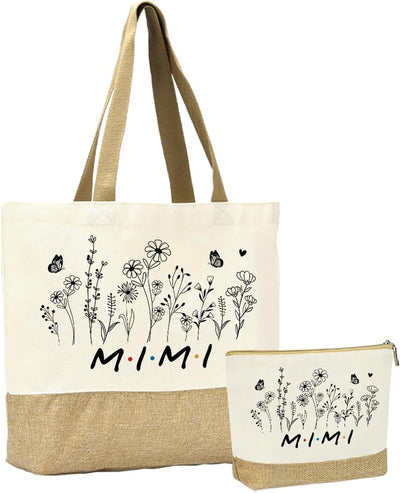 Bolsas reutilizables para compras y maquillaje set 01