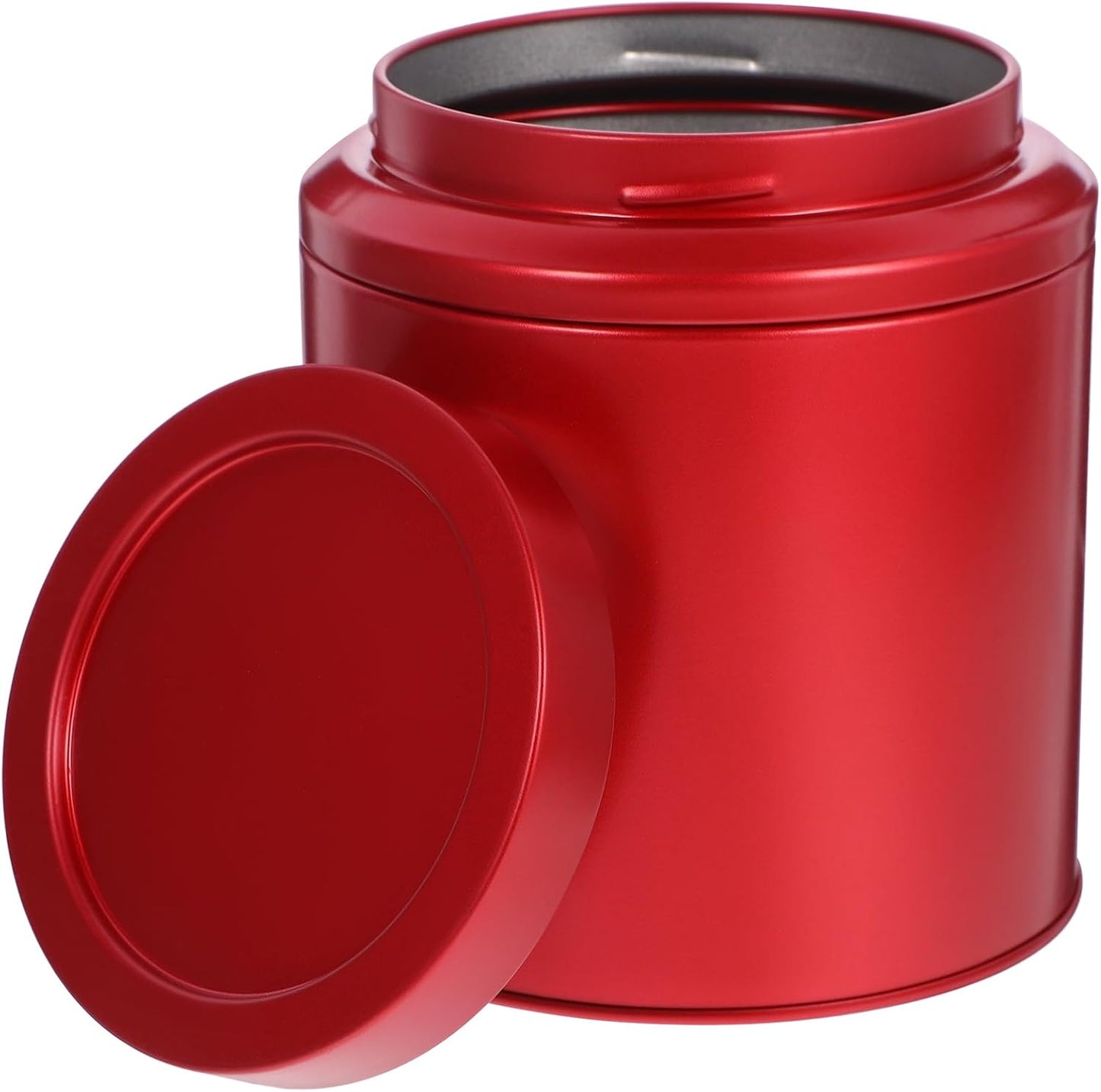 Recipiente hermético hojalata 4.6" para té azúcar café