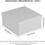 Caja PVC impermeable IP65 para conexiones eléctricas