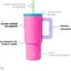 Vaso niños 24oz acero inox asa tapa silicona reutiliz.