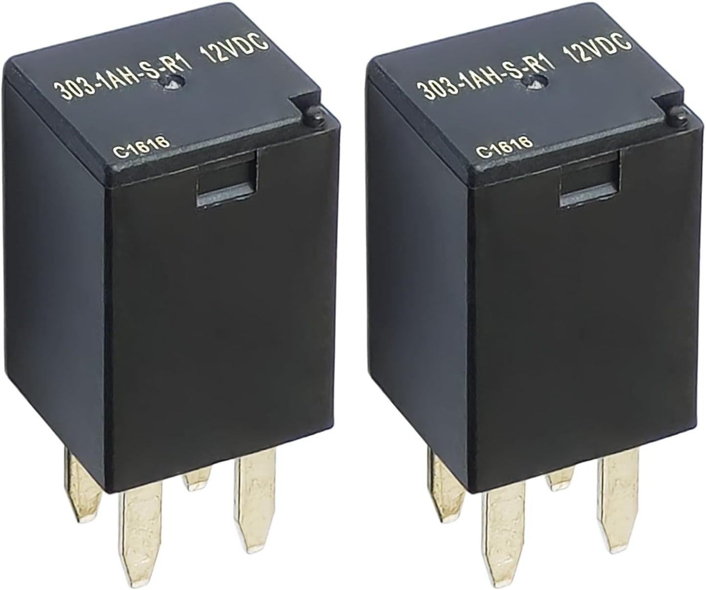 Relé automotriz 12VDC 20A 4pines PA6T-GF30