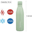 Botella agua acero inox doble pared 770ml verde