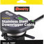 Cable descendente acero inox comp 200ft negro