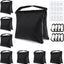 Bolsa peso negro para trípode silla camping 8 pzas