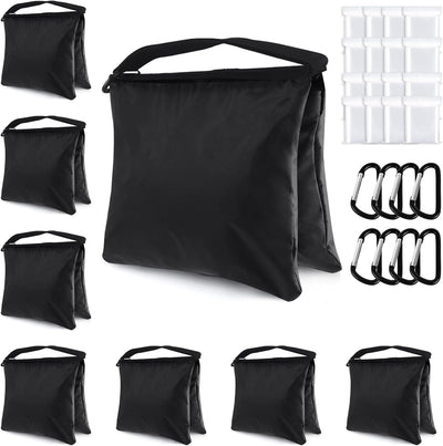 Bolsa peso negro para trípode silla camping 8 pzas
