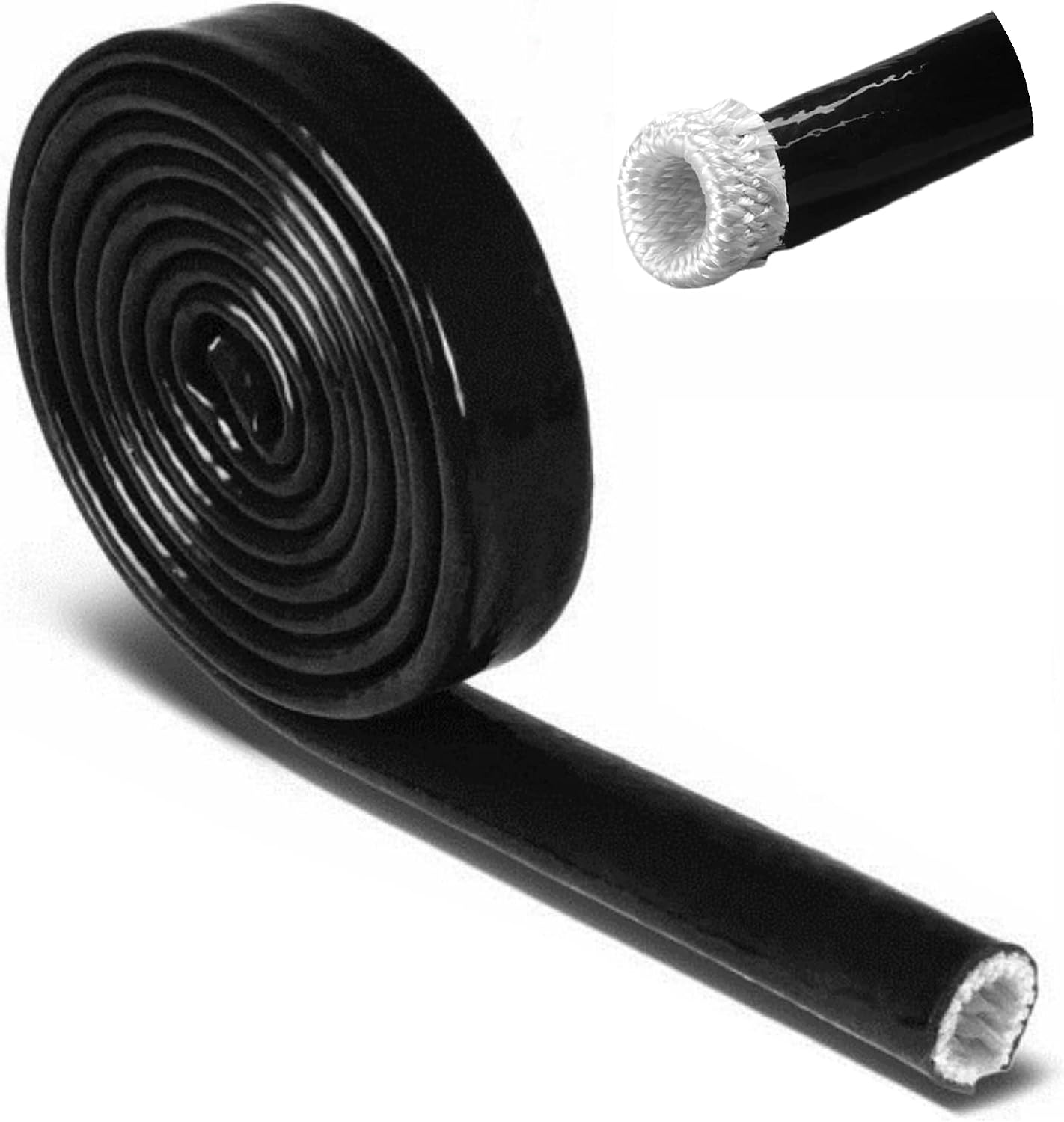 Manga térmica 3/4" ID con blindaje silicona