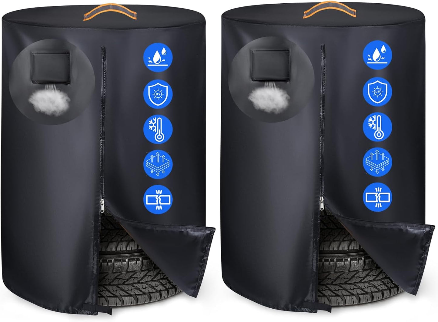 Fundas neumáticos 420D impermeable para interior y exterior