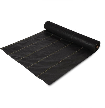 Cubierta suelo tela tejida 6x300ft para patio tierra roca falsa