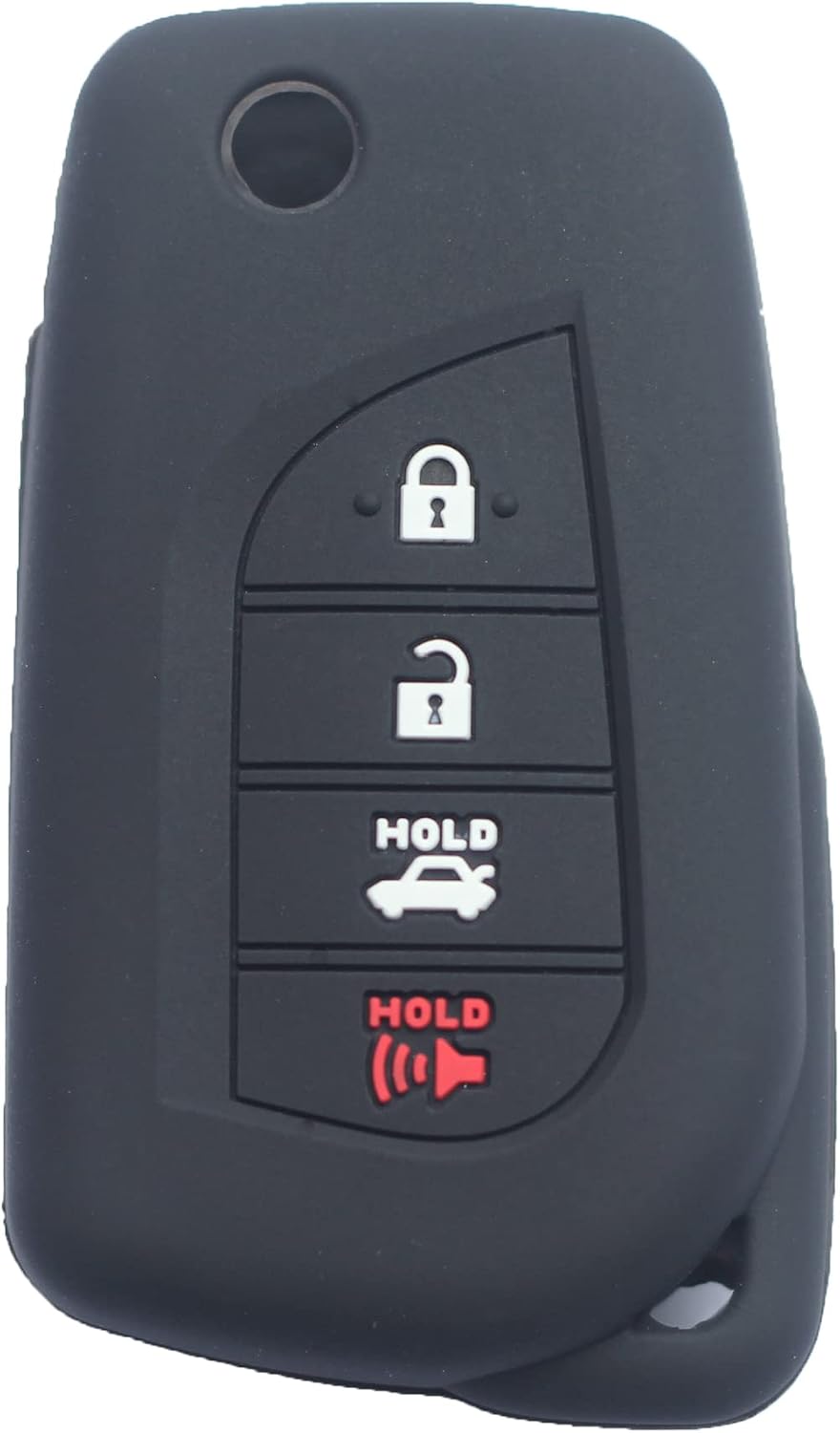 2 Fundas Silicona Llavero Inteligente Comp Toyota Corolla