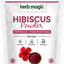 Polvo de hibisco 8oz para té, batidos y cuidado de cabello