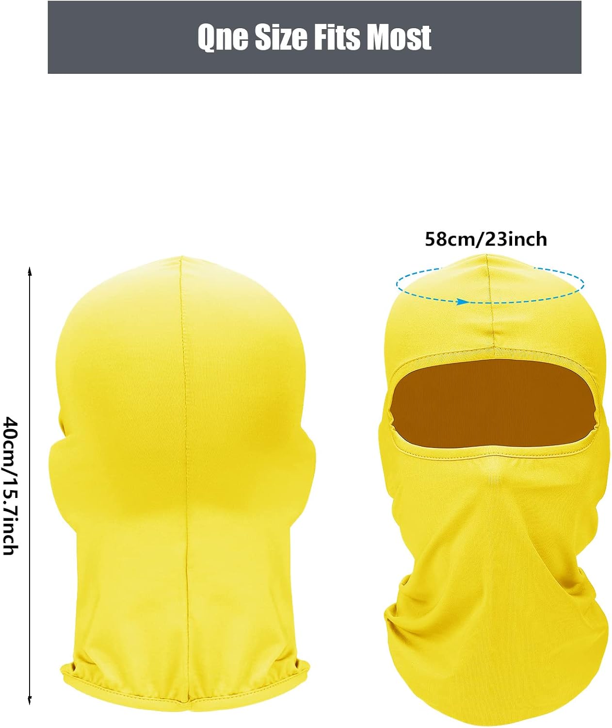 Balaclava para Hombre de Algodón con Capucha Ajustable