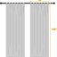 Cortinas lino transparente impermeables patio pestaña