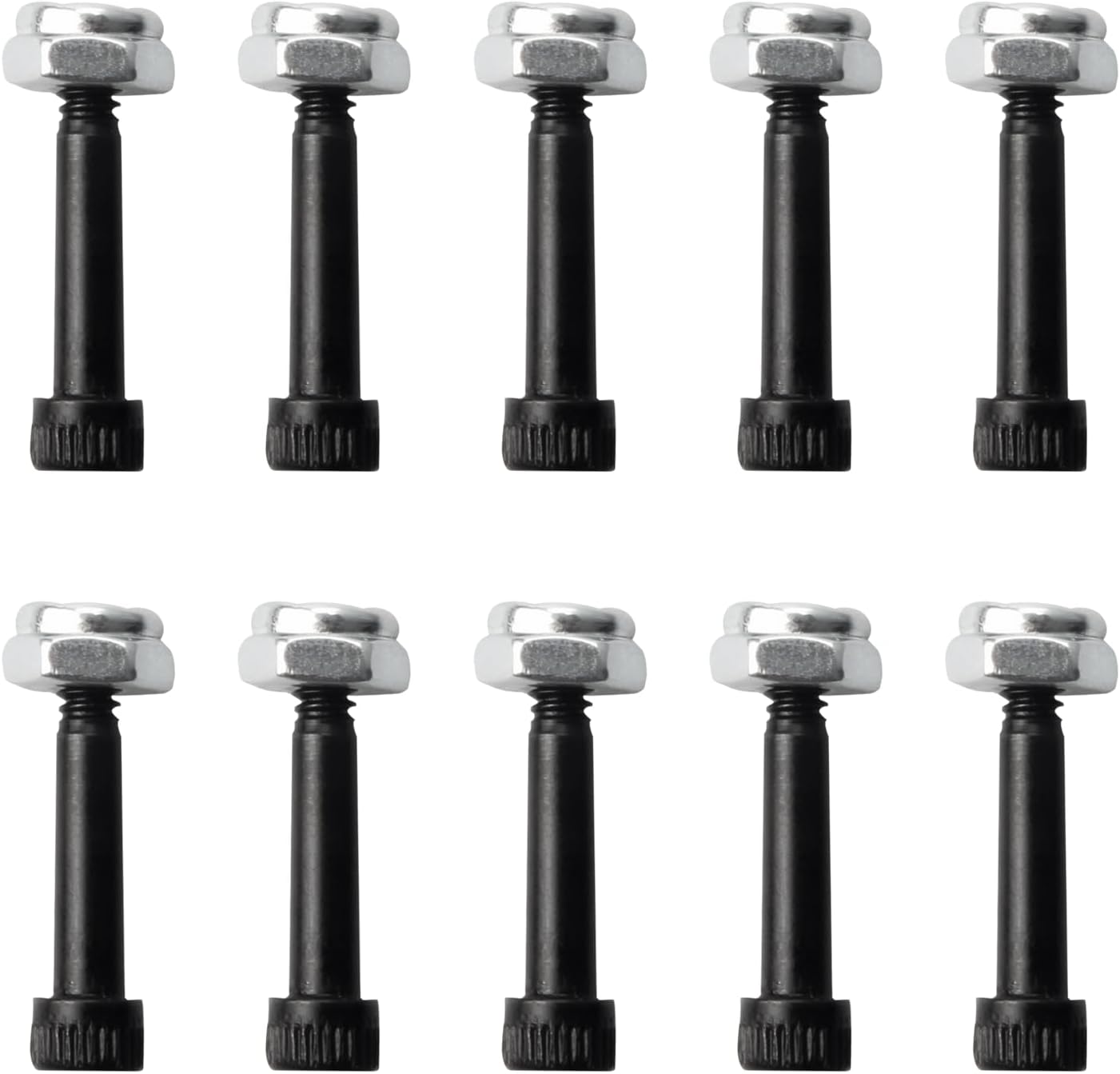 Set 10 tuercas eje motor barrena para parrillas pellets