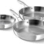 Set 3 Pzas Utensilios Acero Inox 5 Capas Turbo Heat Tech