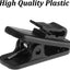 24 Clips Cable Auriculares Negro